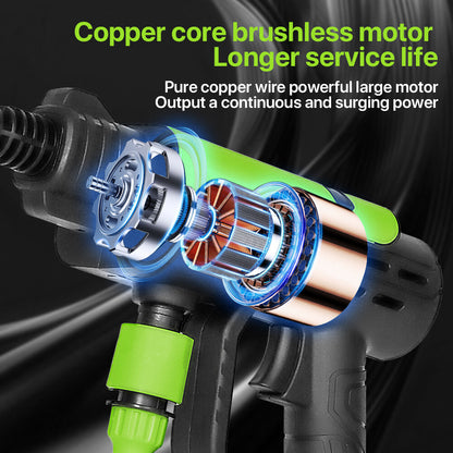 Cordless Car Pressure Washer Water High Power Jet Wash Cleaner Portable 2Battery